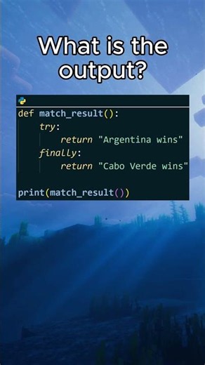 How Well Do You Know Python? Try/Finally Trick! 💻