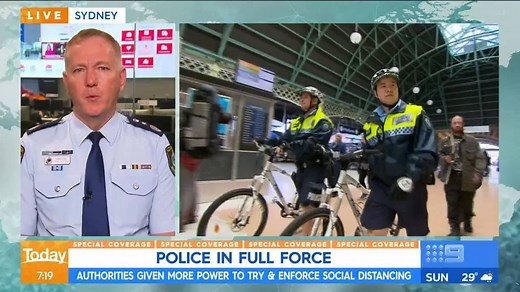 Many police officers have copped physical and verbal abuse as they work to enforce social distancing laws. #9News | 9 News Adelaide