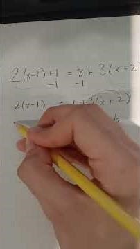 Solving linear equations p.3