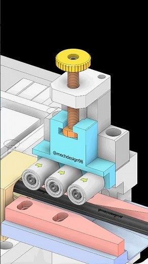 Cam-Follower Bearings Application #mechanism #machine #automation