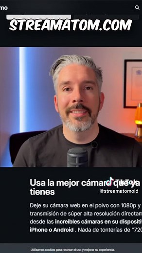 Trucos para streamers pequeños, hoy os enseñaré a cómo usar vuestro teléfono celucar como cam para tus #streams