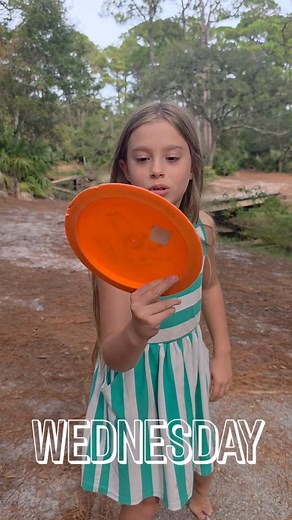 Went back to Alligator Island Hole 2 for practice today and to enjoy their super big park next door. Had an epic day, check out Addy's Awesome shot over the bridge!!! #discgolf | Sean Robinette