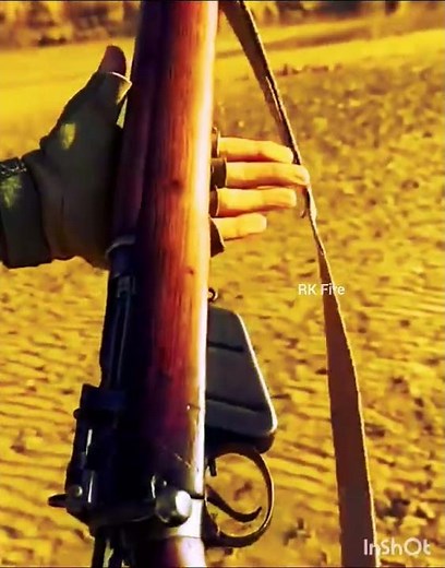 Lee-Enfield Rifle Shooting Test 🎯 Accuracy & Power | #Shorts