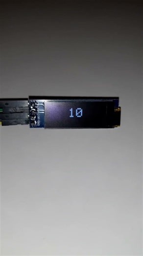 Simple Arduino Counter on 0.96" OLED! ⚡ #DIYElectronics