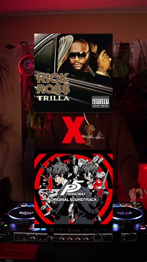 here i am x our beginning #rickross #persona #persona5 #mashup #djmashup
