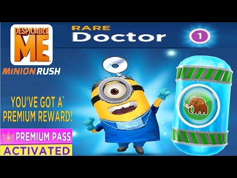 Minion Rush DOCTOR Minion Festival Premium Pass NEW UPDATE gameplay walkthrough iOS / android