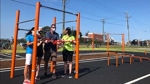 Test your strength, agility at a new obstacle course on the Elizabeth River Trail