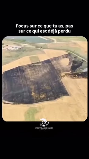 🔥🚜 « Le champ d’un agriculteur est en feu, mais au lieu de pleurer sur les flammes, il saute sur son tracteur et laboure une ligne pour sauver ce qui reste. C’est l’état d’esprit. » - La leçon? Concentrez-vous sur ce que vous pouvez encore protéger, pas sur ce qui est déjà perdu. Dans la vie, les choses vont brûler - les rêves, le temps, l’argent, même les relations. Mais ce qui sépare les gagnants n’est pas ce qu’ils perdent... C’est ce qu’ils choisissent de sauver. Morale: Ne pleurez pas les
