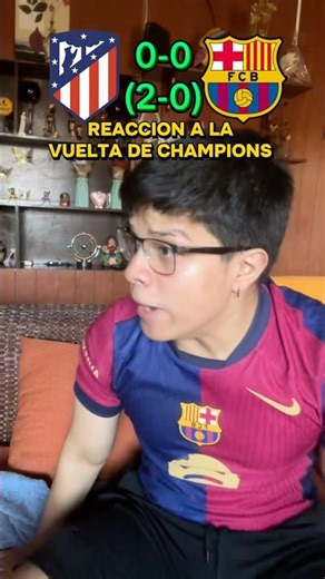 MI REACCIÓN A LA ELIMINACIÓN DEL BARÇA #championsleague #barca #barcelona #lamineyamal #hansiflick