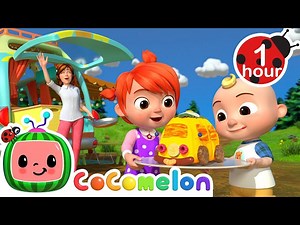 Wheels on the Bus (Camper Van)   More CoComelon Nursery Rhymes & Kids Songs - Videos For Kids