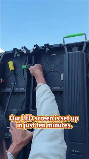 Fast Setup waterproof LED Display #led #leddisplay #ledwall #waterproof #ledscreen