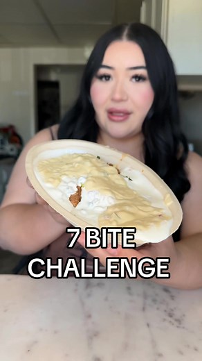 51K views · 471 reactions | 7 Bite Challenge. #foryoupagereels #viralreelschallenge #foodchallenge #food | foodiegirl | Facebook