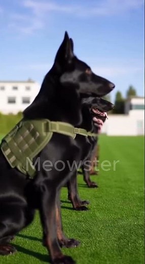 Girl Training K9 dogs in American Academy 😱🔥#K9Training #PoliceDog