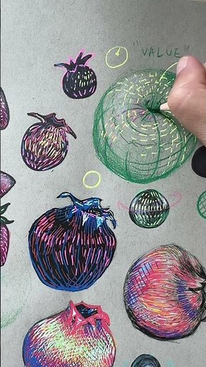 Dark vs Light colors in drawing to make your drawing look realistic #drawingtutorial #howtodraw