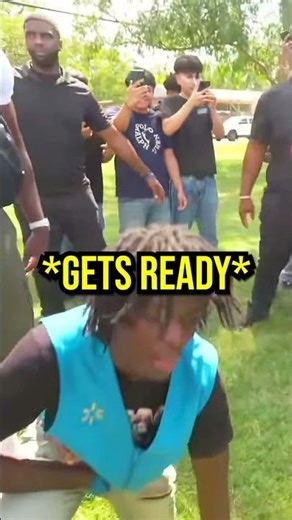 IShowSpeed Races A Fan With His Hair On The Line 😂