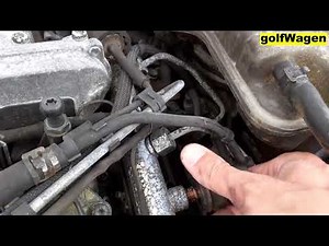 VW Touareg fuel pressure sensor replacement