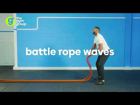 How To Do Battle Rope Waves | The Gym Group