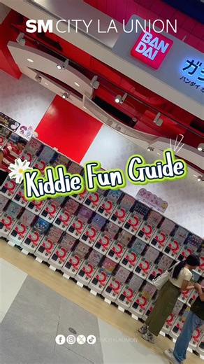 The fun never stops at SM City La Union! 🎠🍭✨ Toys, games, treats, and all the cool stuff kids love! It’s the ultimate play day guide! 😍🎉 Bring the fam and let the little ones have the best time ever 🌊💖 #SMElyuGenZMall #ANewWaveOfFunAtSMCityLaUnion #EverythingsHereAtSMCityLaUnion | SM City La Union