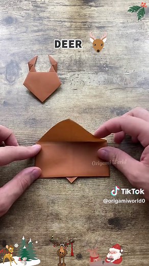 Creative Origami Deer Ideas for Christmas Crafting