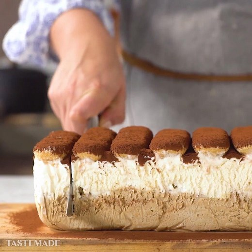 13M views · 10K reactions | Regular tiramisu is canceled Make Tastemade Brasil's Tiramisu Ice Cream Cake  https://bit.ly/2WinHK8 | Tastemade UK | Facebook
