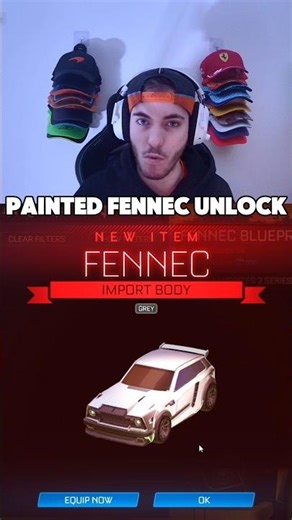 UNLOCK PAINTED FENNEC IN ROCKET LEAGUE 2026 #shorts