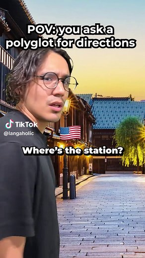 I couldve kept on in 6 other languages but the guy earned it #polyglot #multilingual #languages