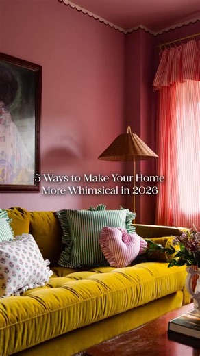 The word ‘whimsical’ is having a bit of a moment and it’s the perfect style to add a bit of fun to your home, whilst feeling more lived-in, more layered, and more loved. Read all about how to bring whimsy into your home in a timeless way at the link in bio. #homesandgardens #whimsical #interiors | Homes & Gardens Magazine