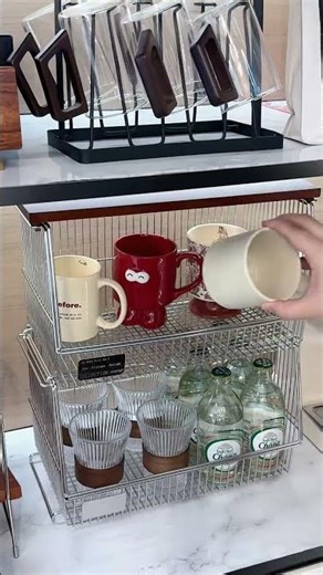 Amazing! I've found a beautiful and functional stackable desktop organizer!