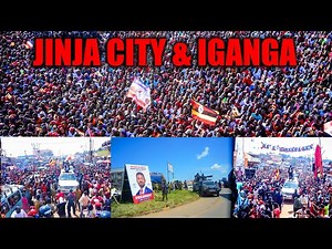 LIVE: H.E. Bobi Wine Heads to JINJA CITY & IGANGA - Its already Massive | Day 50