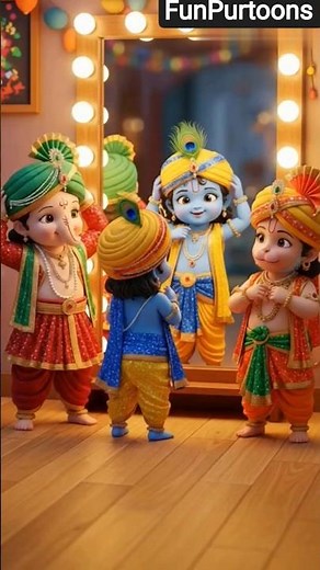 garba time#trending #song #3danimation #cartoon #viralvideo #garba #dance #cute