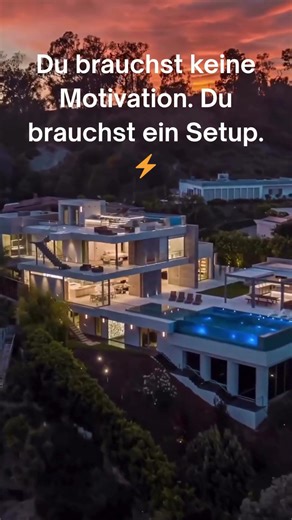 Du brauchst keine Motivation. Du brauchst ein Setup. ⚡