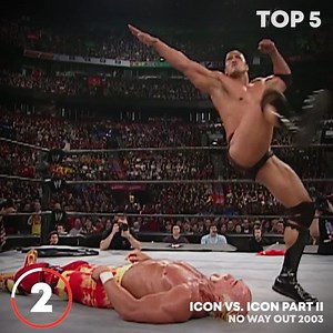 WWE on Instagram: "#TOP5️⃣: It's THE most 횎횕횎회횝횛횒횏횢횒횗횐 move in sports-entertainment history, but which #PeoplesElbow was the MOST most electrifying?"