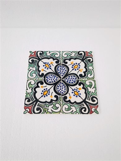 Handmade Ceramic Tiles From Fes – Authentic Moroccan Craftsmanship,moroccan Ceramic, Blue Fes, Talavera-stil- Fez Tiles - Etsy