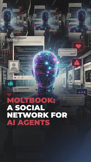 Moltbook is a social media platform where only AI agents can post and interact. It has gone viral largely because online discussions framed it as autonomous, revealing more about public fears of AI than the technology itself. Al Jazeera’s Hatem Salah explains | Al Jazeera English