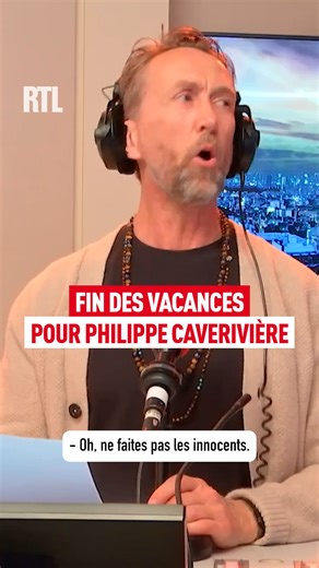 Fin des vacances pour Philippe Caverivière 🤣 Le Cave'réveil à 6h55 dans RTL Petit Matin du lundi au jeudi autour de Jérôme Florin et Marina Giraudeau | RTL