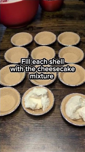 Sweet Dark Cherry Cheesecake Tarts