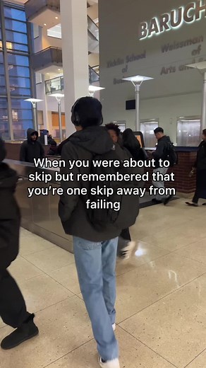 Motivated College Student at CUNY Avoids Skipping Class