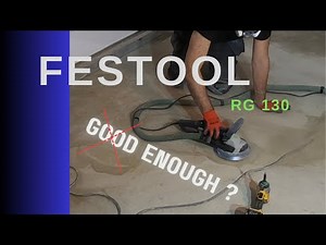 Festool RG 130 Review on site - Is it Worth it?
