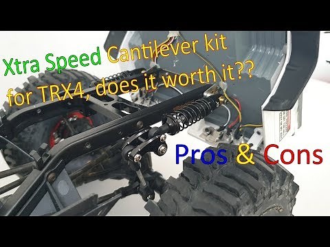 Traxxas TRX4 | Xtra Speed Cantilever Kit installation (YaiRC)