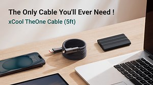 World's First 8-in-1 Full-featured Magnetic USB-C Cable