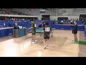 【全日本卓球2023】森園選手の勢いに負けて肝心な場面を見逃す審判。【張本智和/森薗政崇vs横谷晟/谷垣佑真】