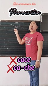 1.7M views · 9.7K reactions | Let's pronounce this! cache #pronunciation #reading #education | Teacher Anne | Facebook