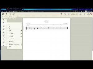 深夜樂堂 ： Noteflight 線上製譜第二課，如何在 Noteflight 輸入歌詞 （中文說明）～三分鐘學習網路音樂小工具