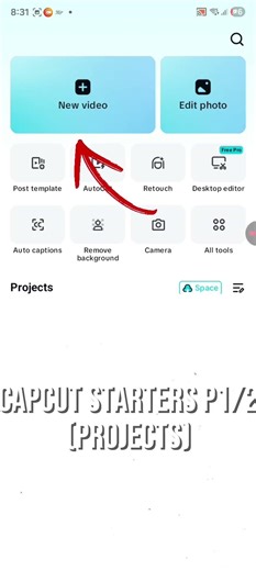 capcut starters p1/2 #capcut