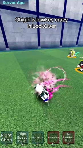 Chigiri Showcase in Blue Lock Rivals