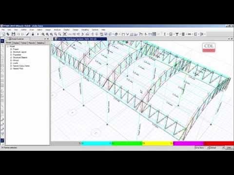 ETABS-Design of Curved Truss