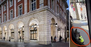 Apple Store robbery at London's flagship Covent Garden store