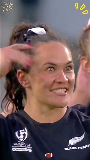 New Zealand women's rugby team performs the haka war dance before the match. #Haka #Morale #Team