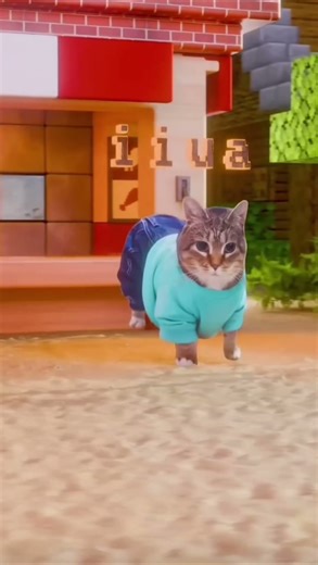 cats singing the Minecraft song