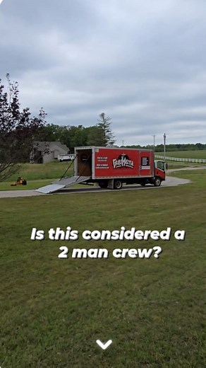 Is this considered a two man crew? Wright Mowers | Cameron Duncan